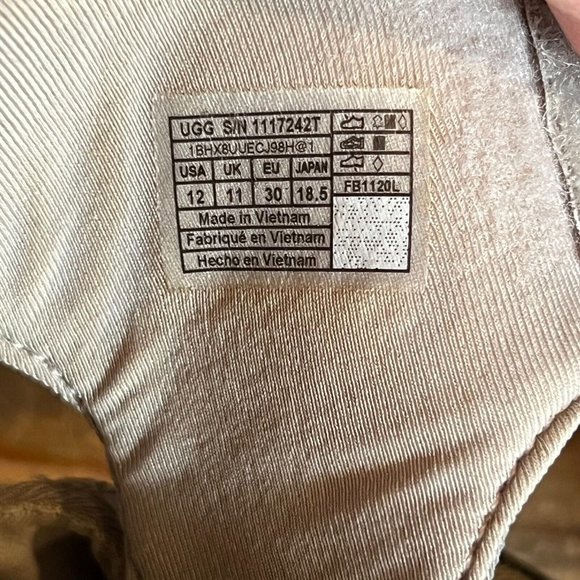 Little Kids Childrens UGG Delta Gray Closed Toe Comfort Shoes Sandals Size 12 C - Picture 7 of 7